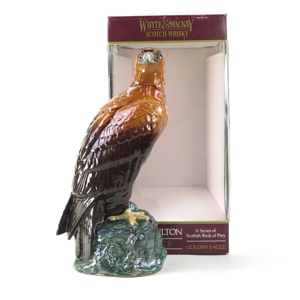 Whyte & Mackay Golden Eagle Royal Doulton Decanter Whisky Auctioneer